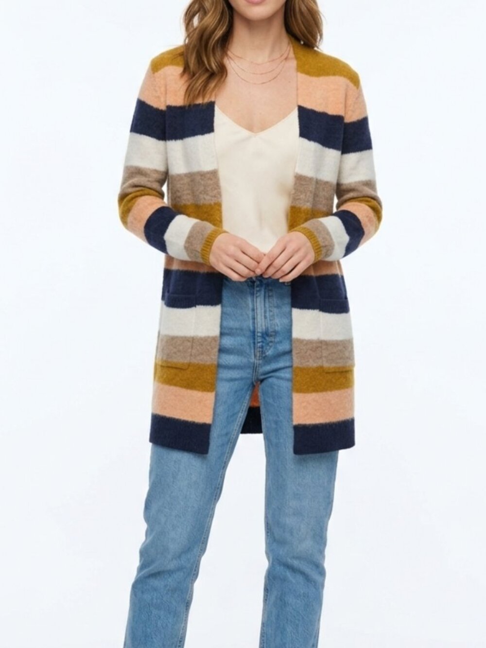 Madewell Kent Striped Cardigan